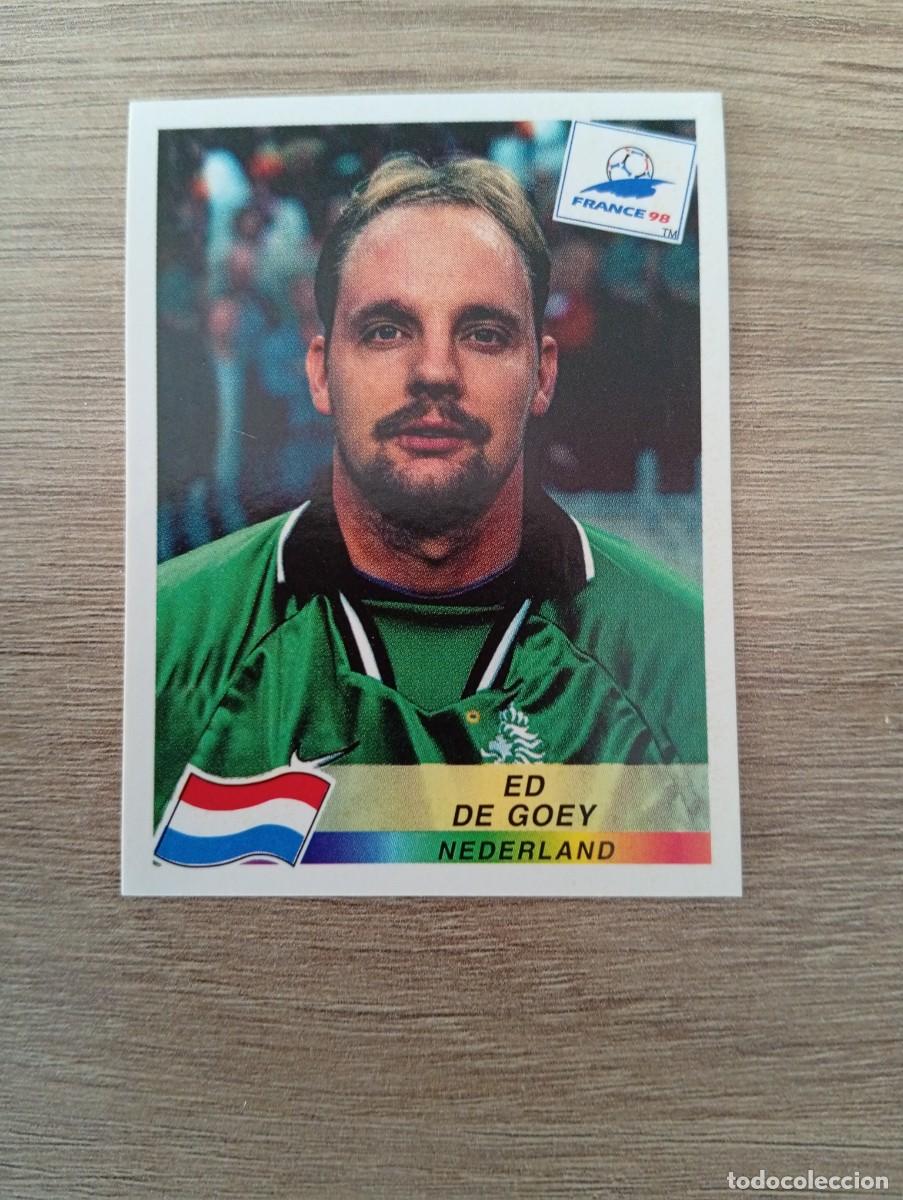 Cromos de f&uacute;tbol: ED DE GOEY 316 HOLANDA PANINI FRANCIA 1998 98 SIN PEGAR NUNCA PEGADO
