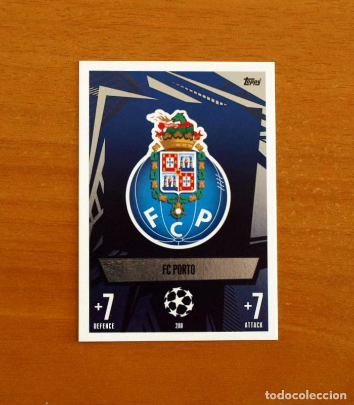 Cromos de f&uacute;tbol: FC Porto-Oporto -N&ordm; 280 Escudo -Topps Match Attax Trading Card Game-2023-2024-23-24