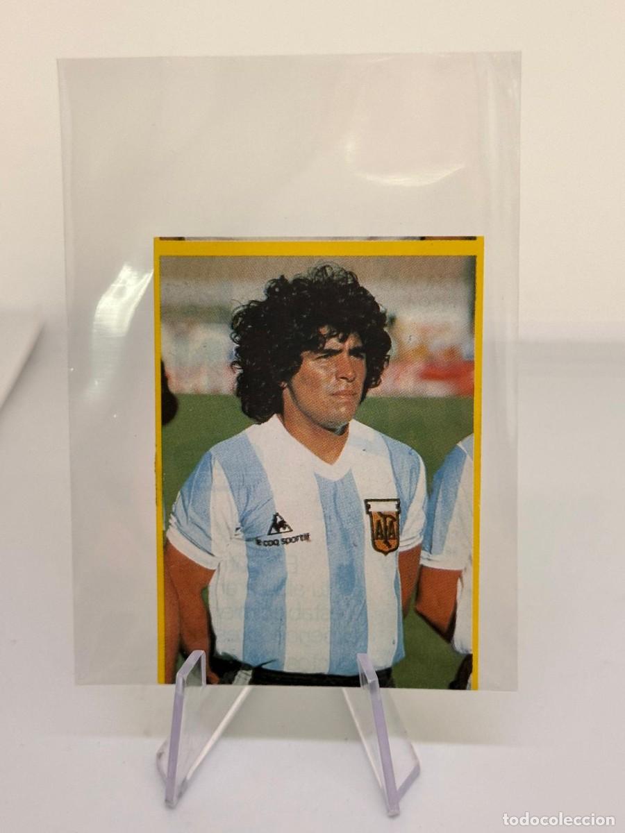 Cartes &agrave; collectionner de Football: Diego Maradona #94 Liga 1982 Danone Futbol en Accion