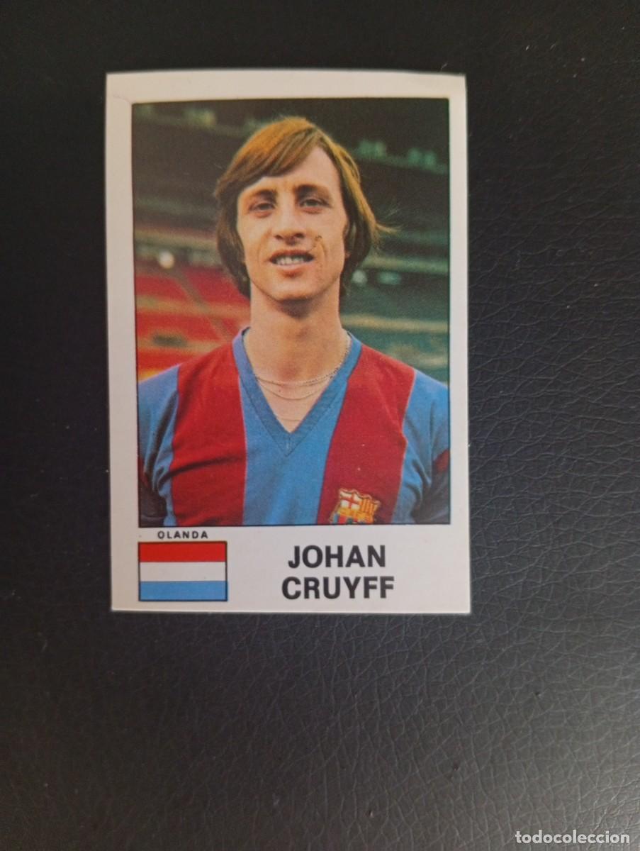 Cromos de f&uacute;tbol: JOHAN CRUYFF 617 PANINI CALCIATORI 75 76 1975 1976 SIN PEGAR NUNCA PEGADO