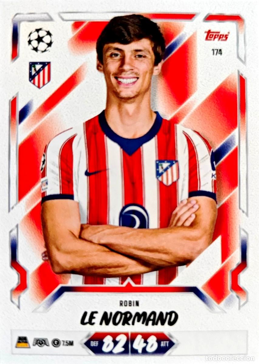 Cromos de f&uacute;tbol: 174 Robin Le Normand - Atletico de Madrid - TOPPS Match Attax 2026 2027 26 27