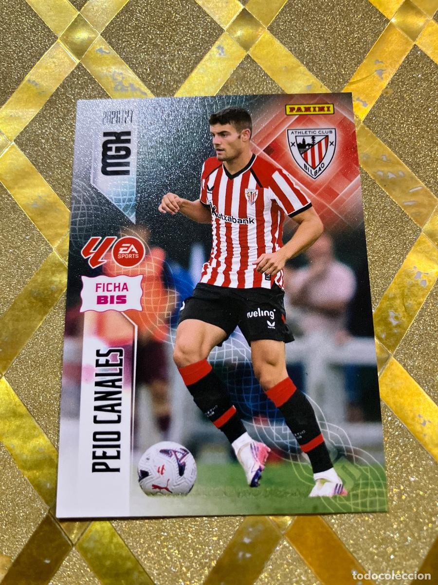 Cromos de f&uacute;tbol: CROMO DE FUTBOL NUMERO 47 BIS PEIO CANALES ATHLETIC DE BILBAO LIGA 2026 2027 MEGACRACKS MGK PANINI !