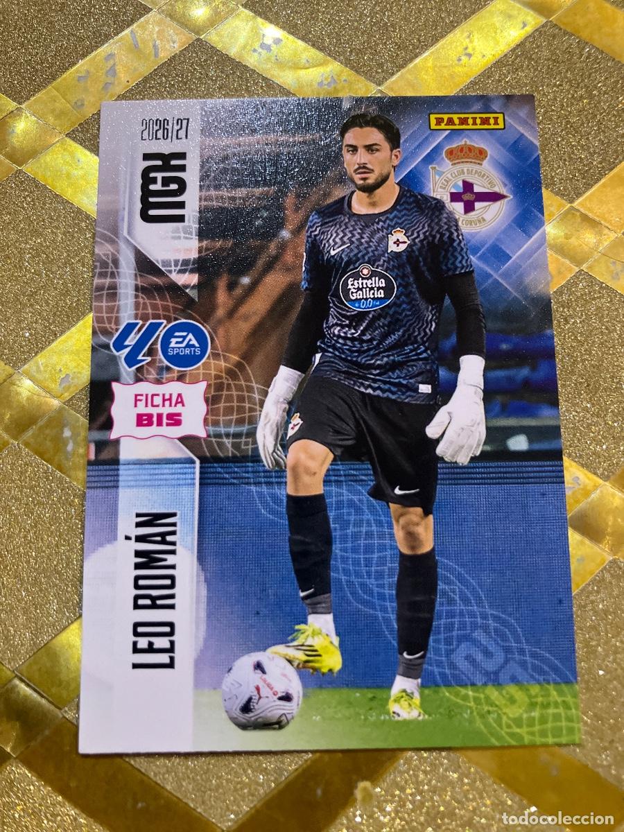 Cromos de f&uacute;tbol: CROMO DE FUTBOL NUMERO 129 BIS LEO ROMAN DEPORTIVO LA CORU&Ntilde;A LIGA 2026 2027 MEGACRACKS MGK PANINI !