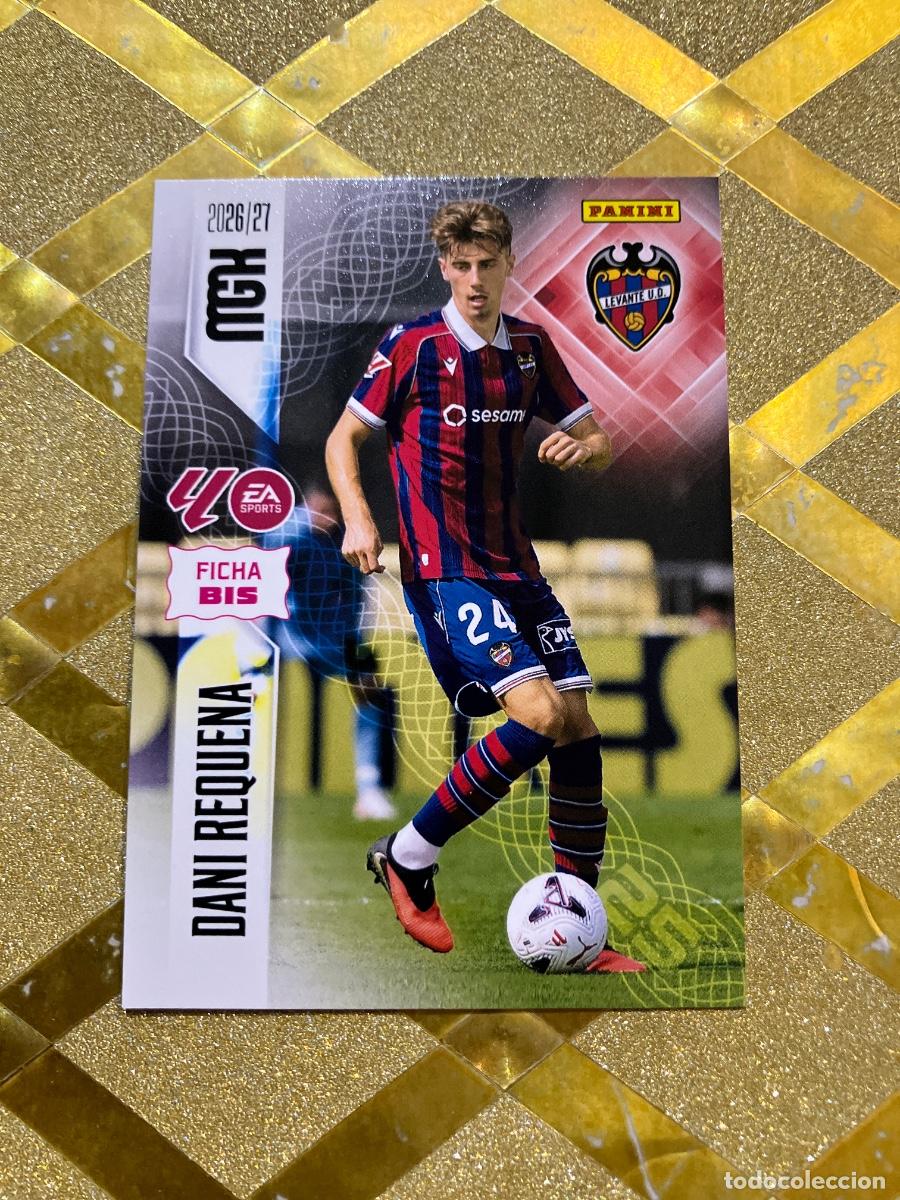 Figurine di Calcio: CROMO DE FUTBOL NUMERO 208 BIS DANI REQUENA LEVANTE LIGA 2026 2027 MEGACRACKS MGK PANINI !
