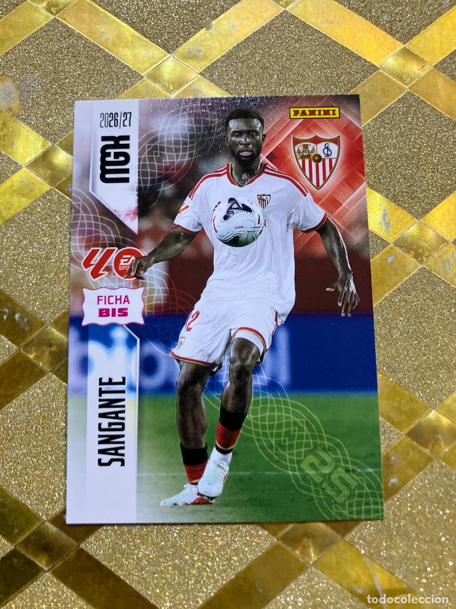 Fu&szlig;ball-Sticker: CROMO DE FUTBOL NUMERO 331 BIS SANGANTE SEVILLA LIGA 2026 2027 MEGACRACKS MGK PANINI !
