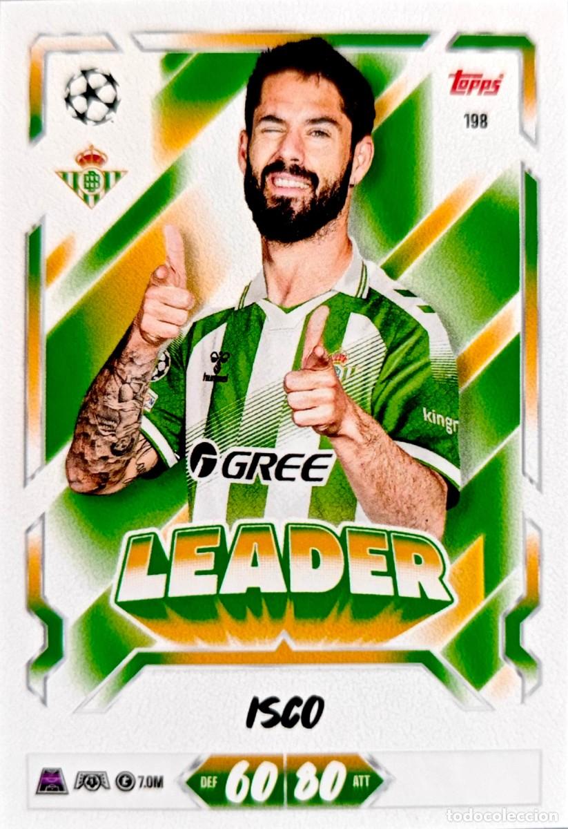 Fu&szlig;ball-Sticker: 198 Isco - Real Betis - LEADER - TOPPS Match Attax 2026 2027 26 27