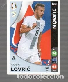 Cromos de f&uacute;tbol: CROMO DE FUTBOL DE TOPPS MATCH ATTAX DE EURO 2024 EN GERMANY N&ordm; 55 SANDI LOVRIC