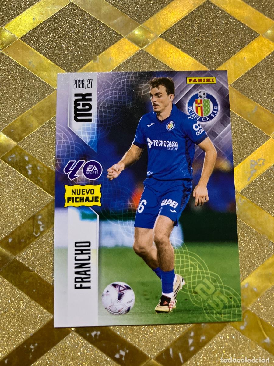 Cromos de f&uacute;tbol: CROMO DE FUTBOL 479 FRANCHO GETAFE NUEVO FICHAJE LIGA 2026 2027 MEGACRACKS MGK PANINI !