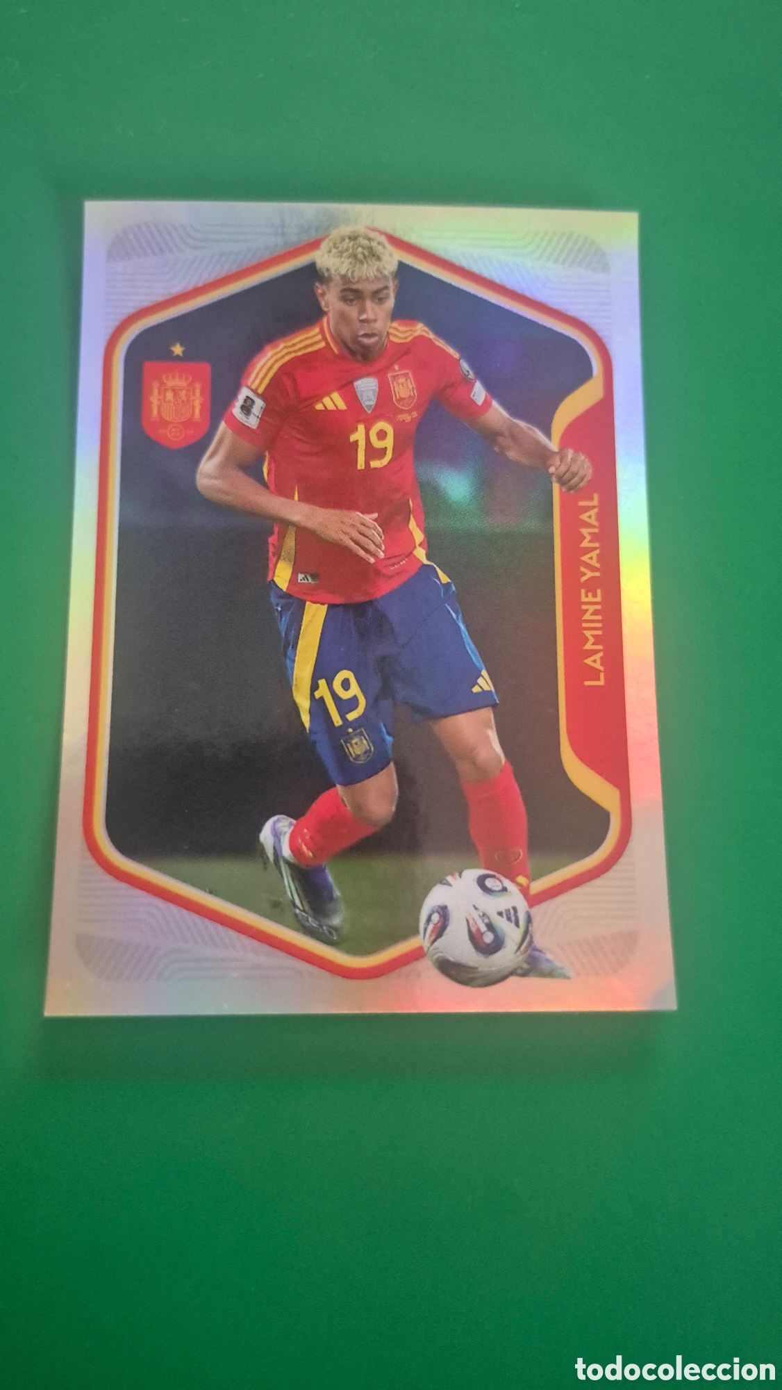 Cromos de f&uacute;tbol: 49 LAMINE YAMAL ESPA&Ntilde;A STICKER COLECCI&Oacute;N SELECCI&Oacute;N ESPA&Ntilde;OLA F&Uacute;TBOL CARREFOUR CROMO MUNDIAL 2026