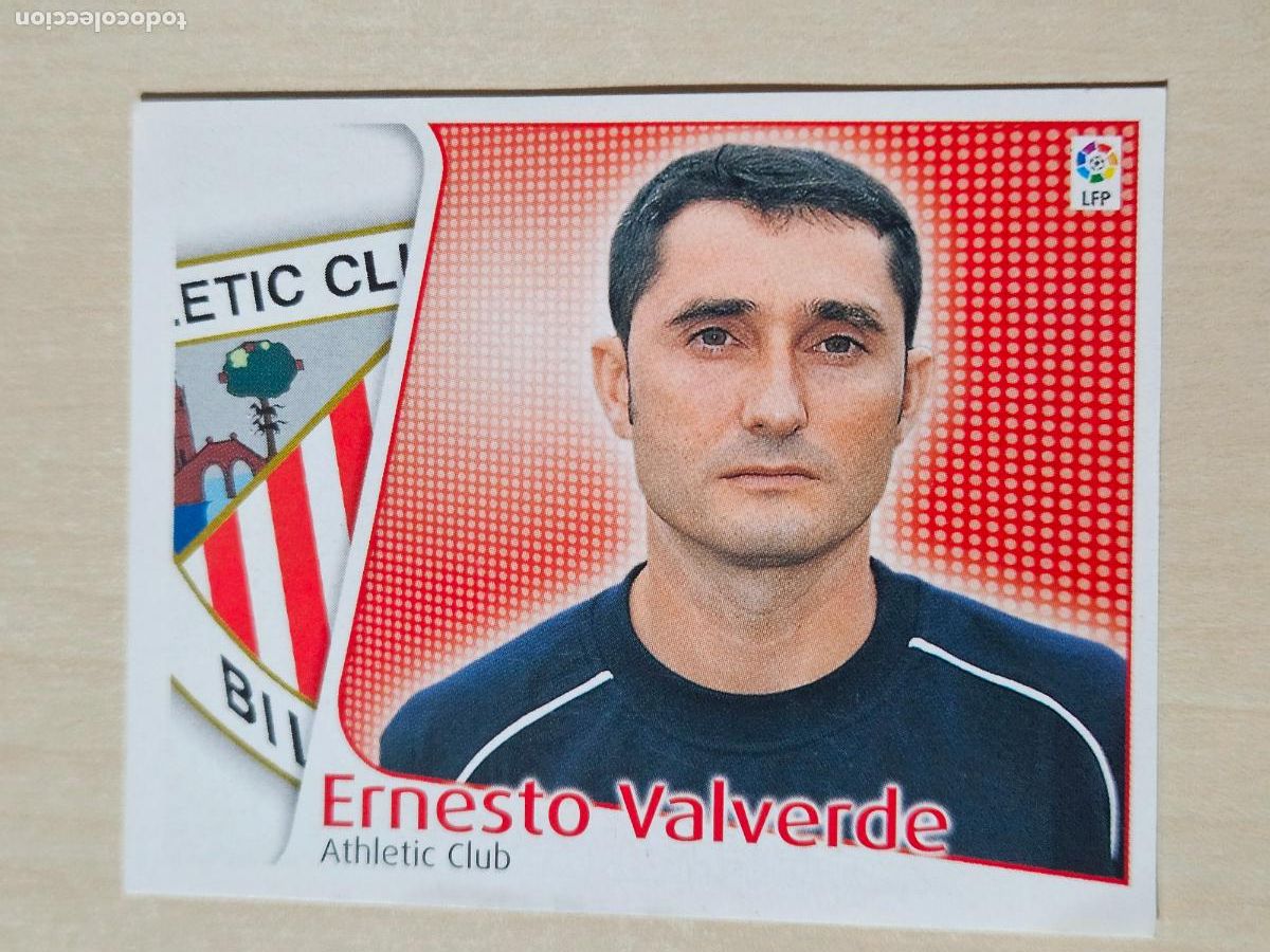 Cromos de f&uacute;tbol: CROMO ERNESTO VALVERDE - ESTE 2004 05 - 04 05 - CROMO SIN PEGAR - ATHLETIC DE BILBAO