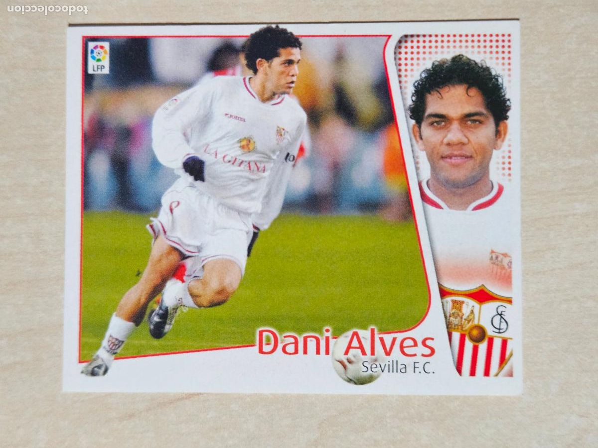 Cromos de f&uacute;tbol: CROMO DANI ALVES - ESTE 2004 05 - 04 05 - CROMO SIN PEGAR - SEVILLA