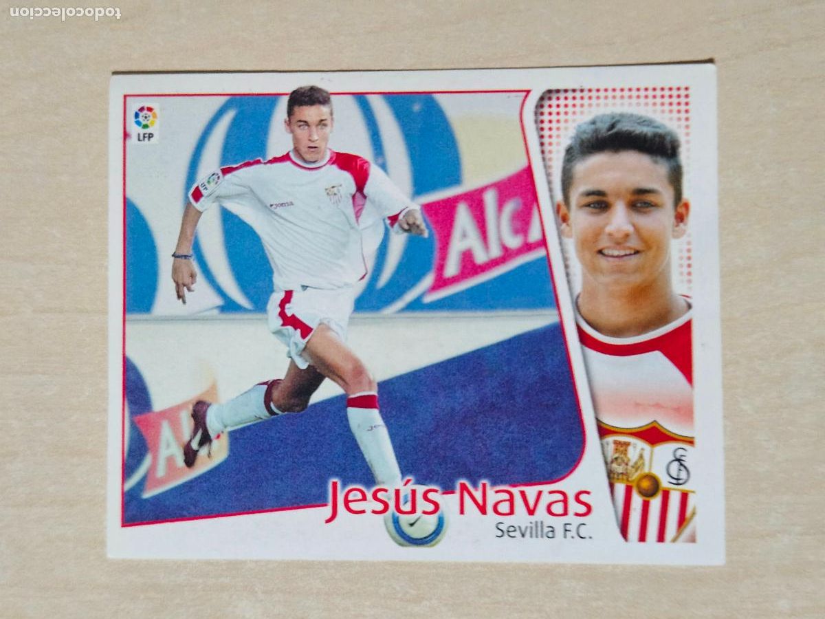 Football Stickers: EDICIONES ESTE 04 05 COLOCA JESUS NAVAS - SEVILLA - CROMO SIN PEGAR