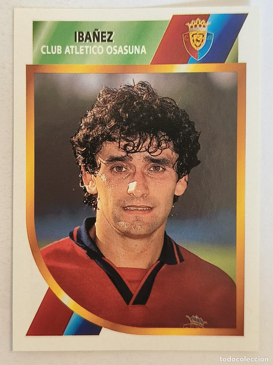 Cromos de f&uacute;tbol: #IBA&Ntilde;EZ (C.A. OSASUNA) FUTBOL 2 DIVISION 94/95 ESTE