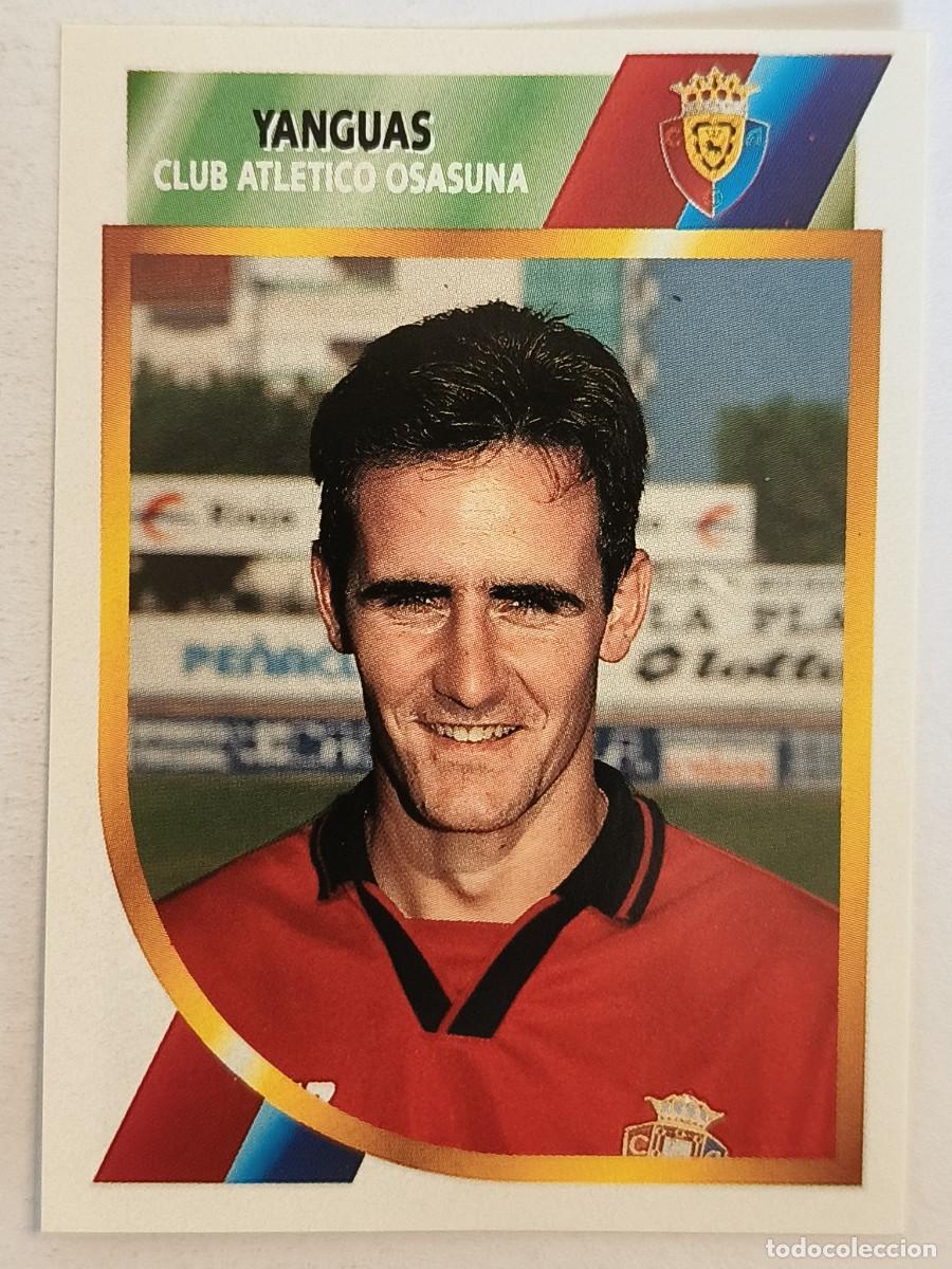 Cromos de f&uacute;tbol: #YANGUAS (C.A. OSASUNA) FUTBOL 2 DIVISION 94/95 ESTE