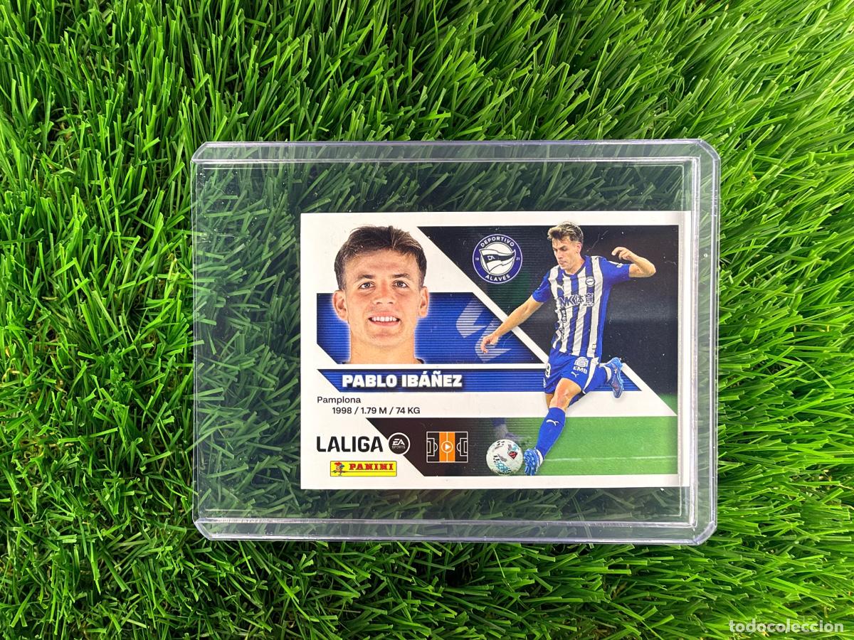 Cromos de f&uacute;tbol: N&ordm; 15 Pablo Ib&aacute;&ntilde;ez D Alav&eacute;s Liga Este 26 27