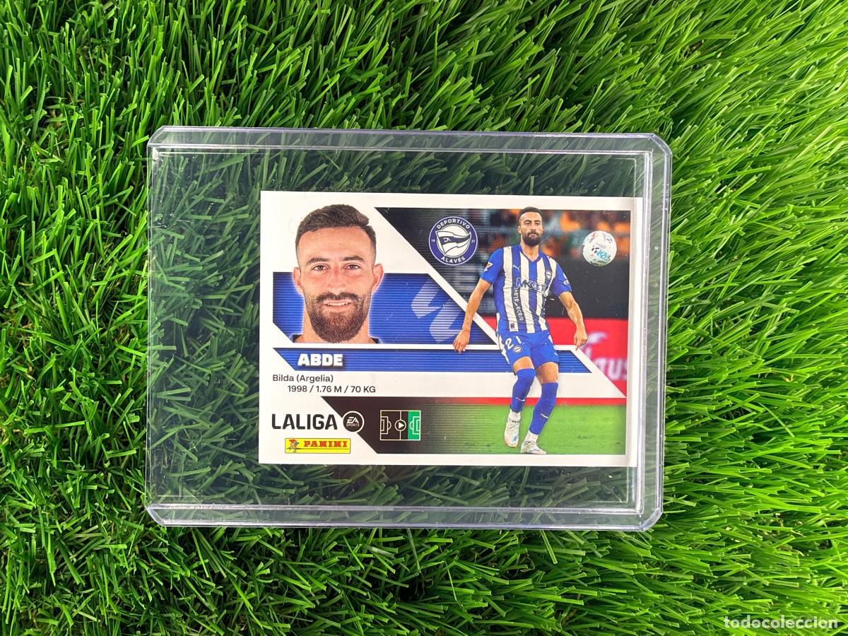 Cromos de f&uacute;tbol: N&ordm; 18A Abde D Alav&eacute;s Liga Este 26 27