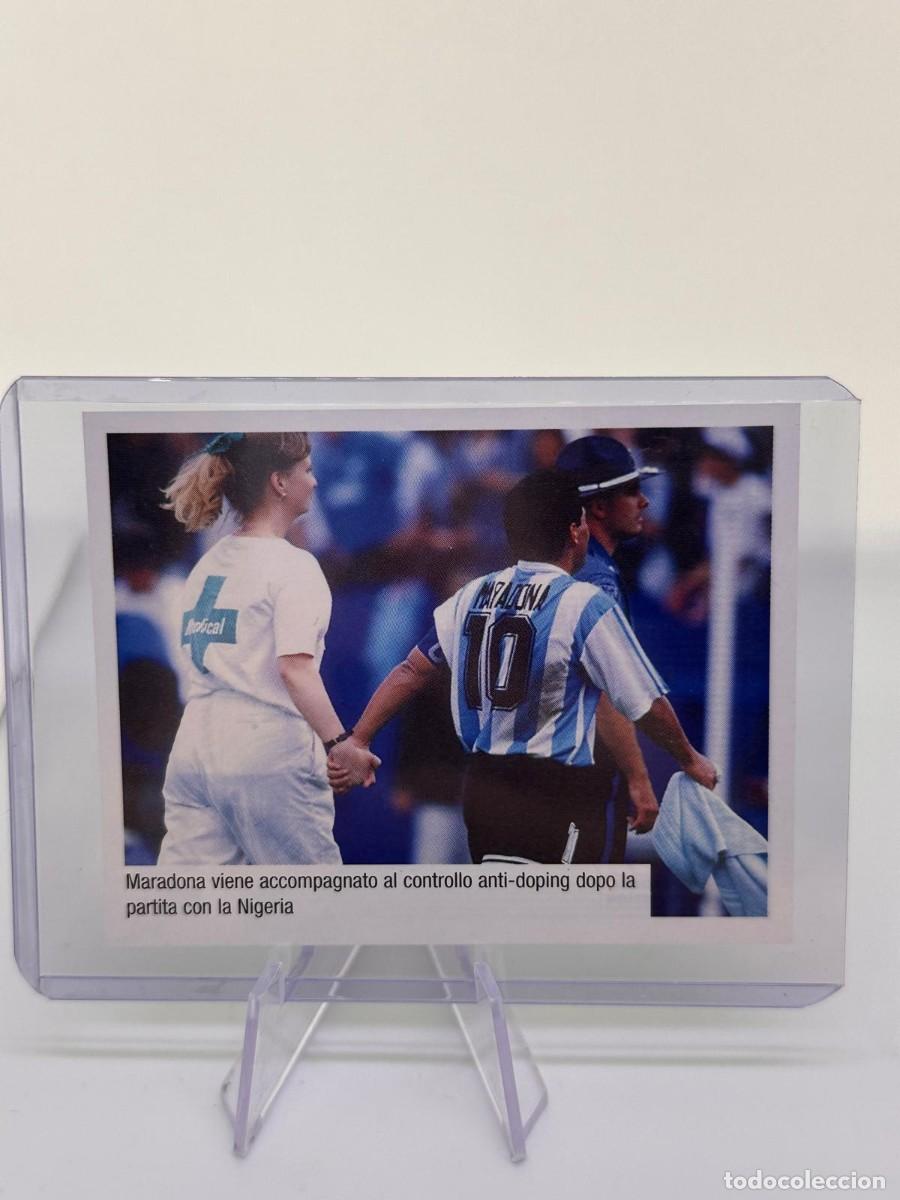 Cromos de f&uacute;tbol: Diego Maradona 242 Calciatore del Secolo 300 figurine