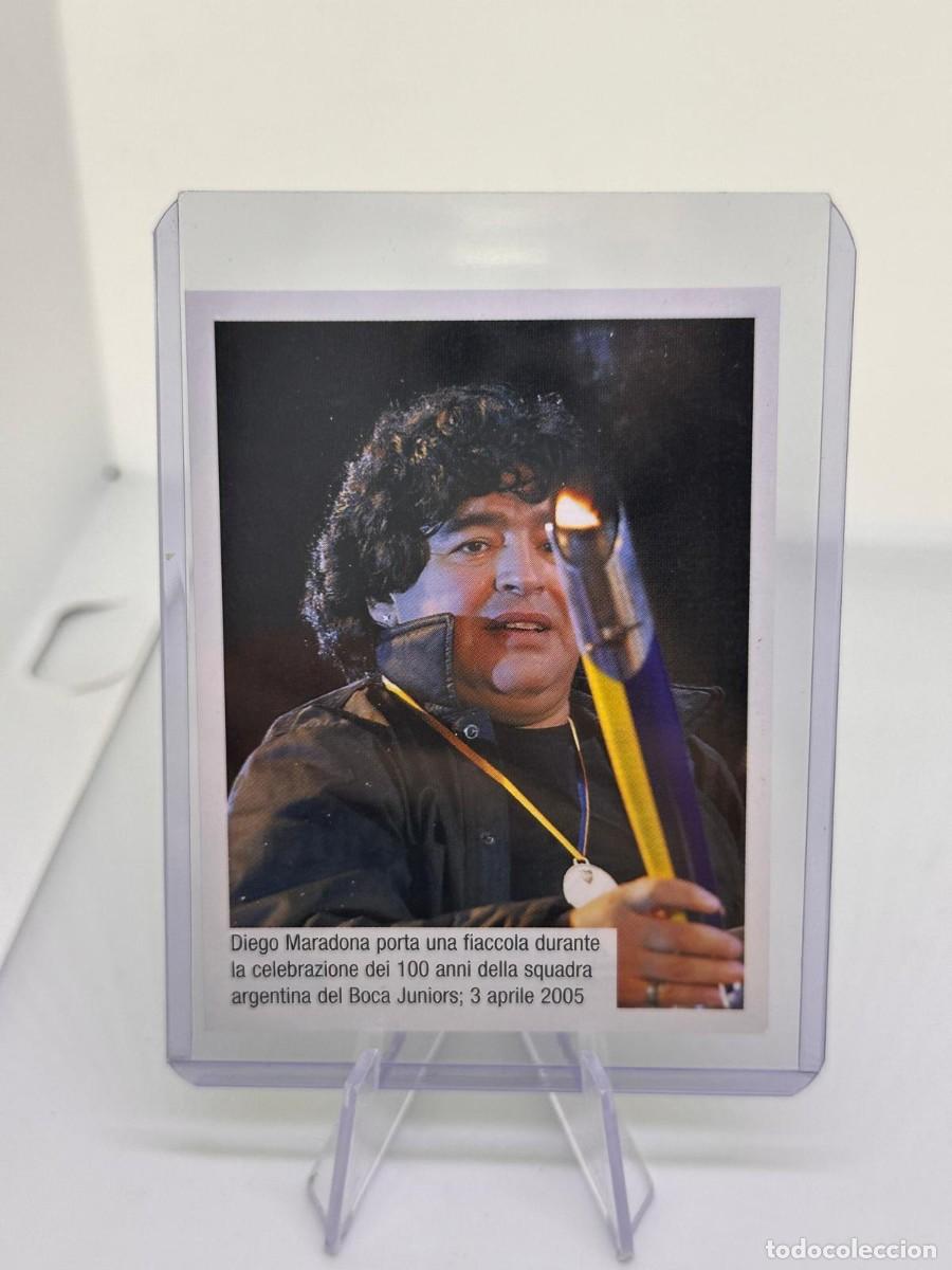 Cromos de f&uacute;tbol: Diego Maradona 283 Calciatore del Secolo 300 figurine