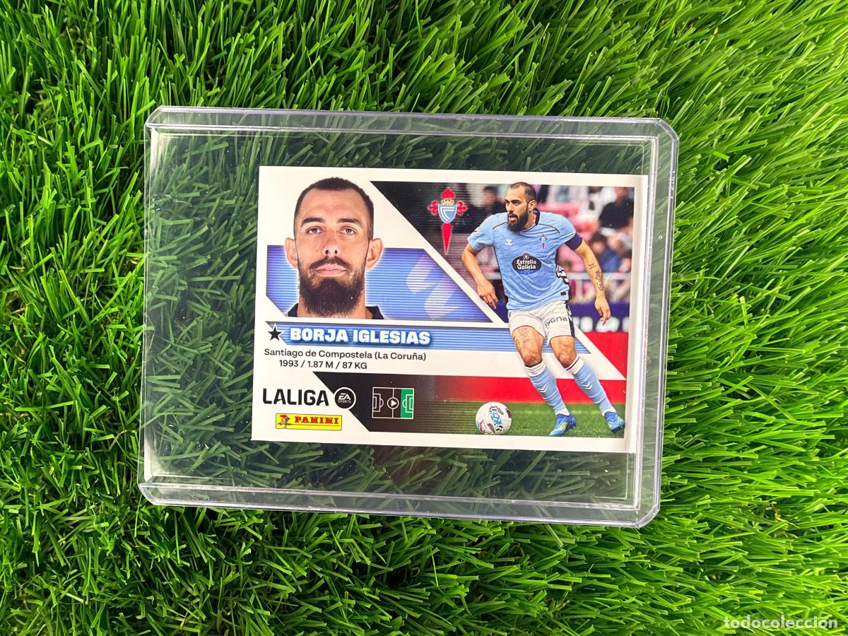 Cromos de f&uacute;tbol: N&ordm; 20 Borja Iglesias RC Celta Liga Este 26 27