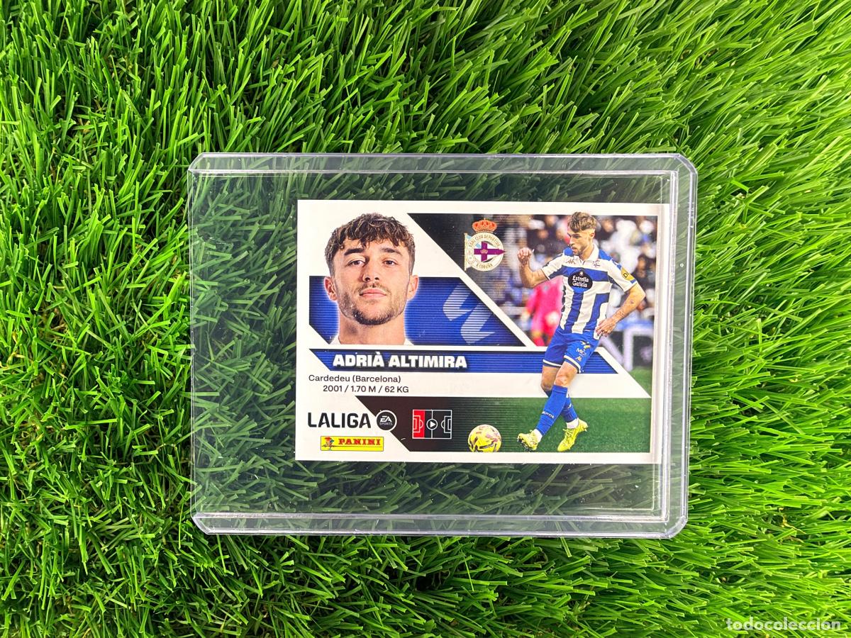 Cromos de f&uacute;tbol: N&ordm; 5 Adri&agrave; Altimira RC Deportivo Liga Este 26 27