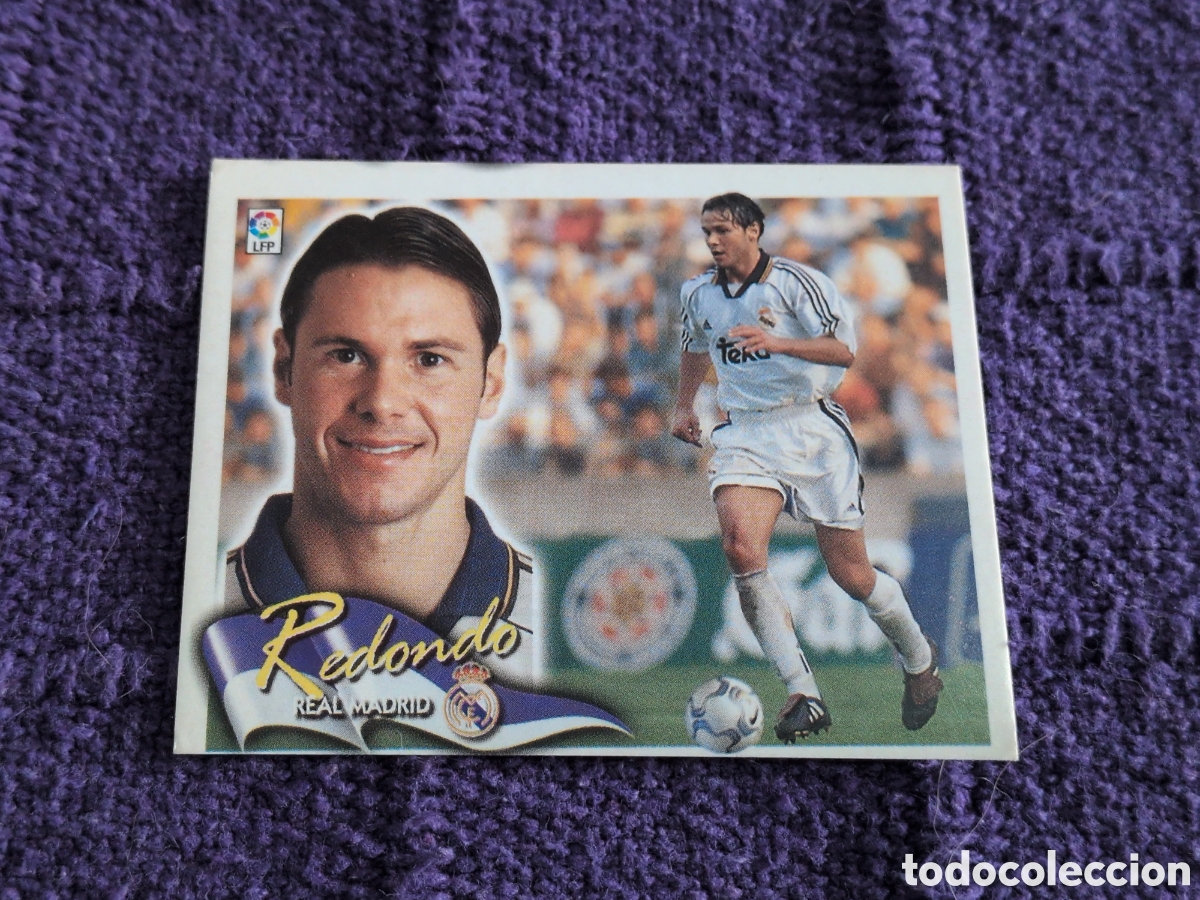 Figurine di Calcio: ESTE 2000 2001 00 01 - FERNANDO REDONDO - REAL MADRID ( NUNCA PEGADO )