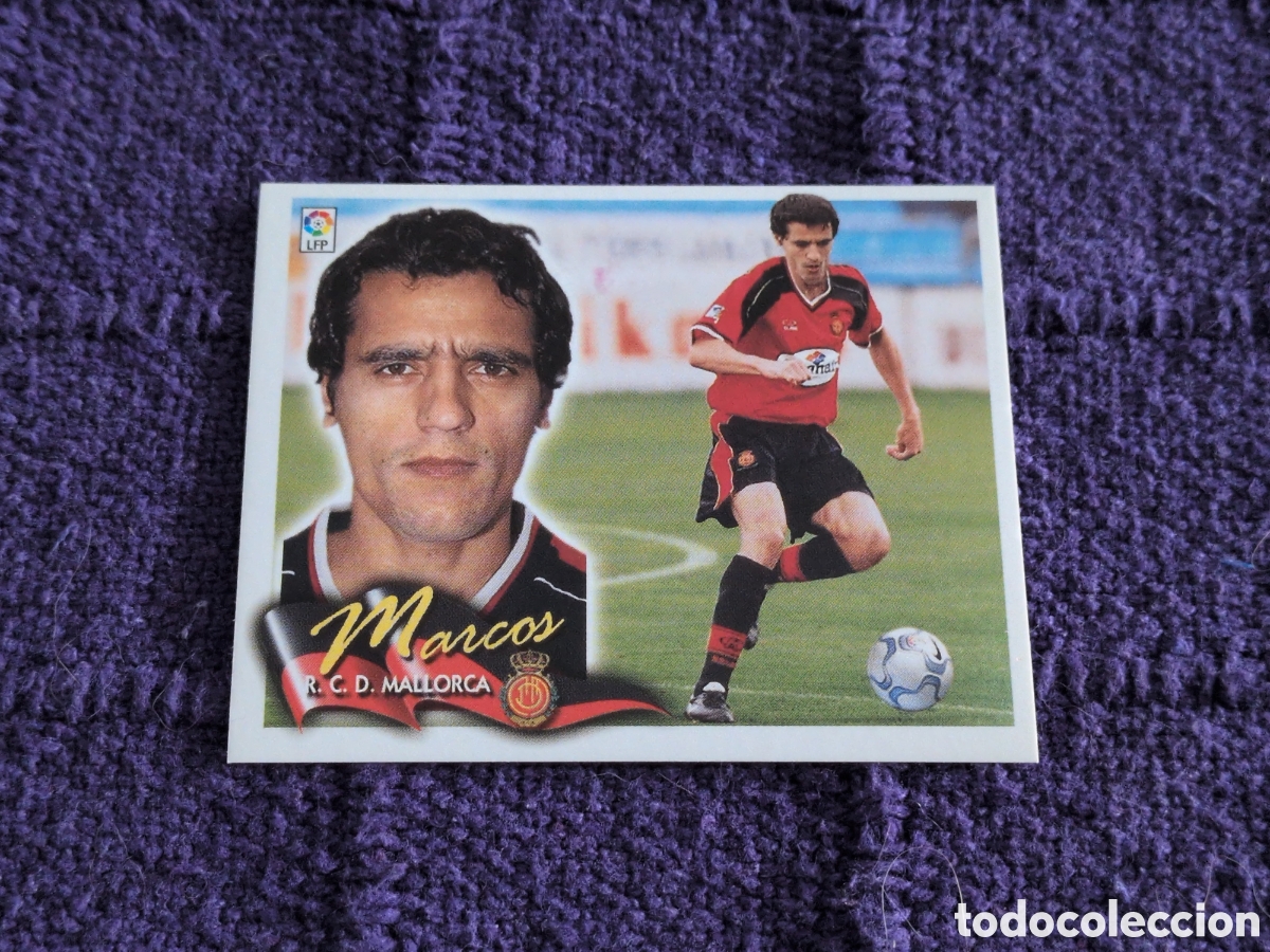 Figurine di Calcio: Mallorca - Marcos - COLOCA - Ediciones Este Liga 2000-2001, 00-01 - Nunca Pegado