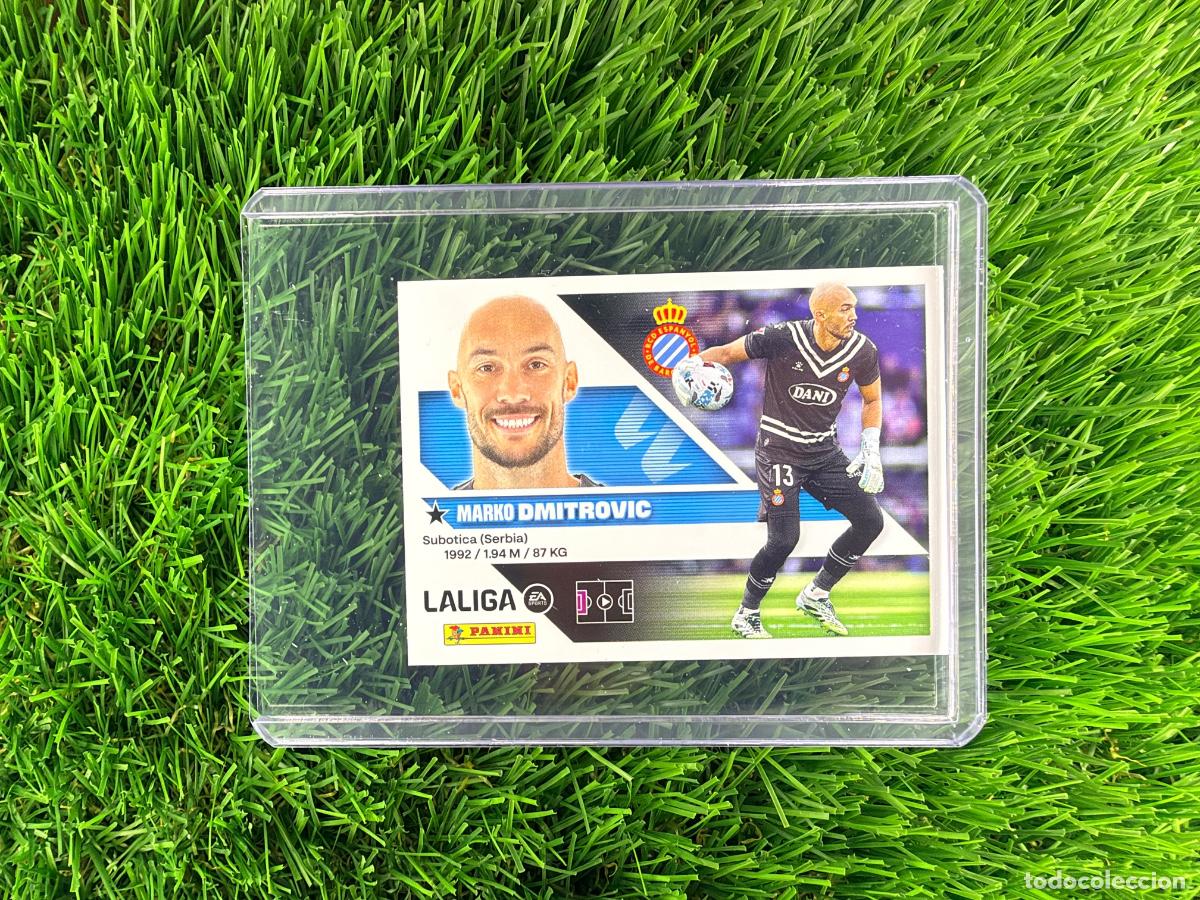 Cromos de f&uacute;tbol: N&ordm; 3 Dmitrovic RCD Espanyol Liga Este 26 27