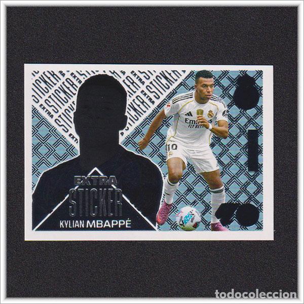 Cromos de f&uacute;tbol: LIGA ESTE 2026 2027 26 27 PANINI MBAPPE PLATA EXTRA STICKER REAL MADRID COLECCI&Oacute;N ALBUM 1&ordf; EDICI&Oacute;N