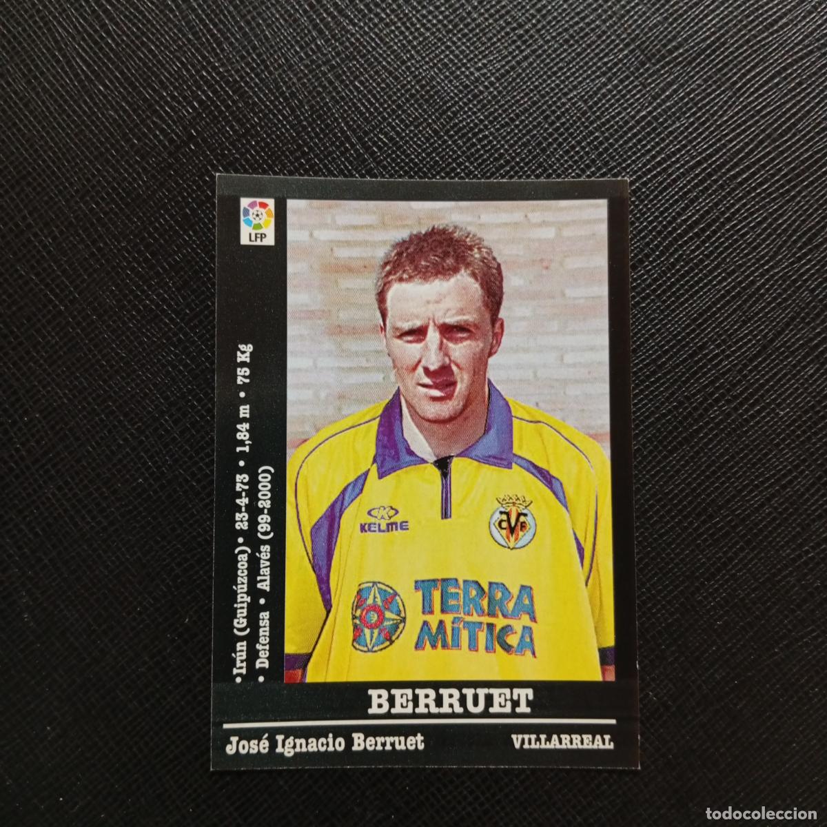 Cromos de f&uacute;tbol: 328 BARRUET VILLARREAL PANINI 00 01 CROMO FUTBOL LIGA 2000 2001 - SIN PEGAR - A31 PG523