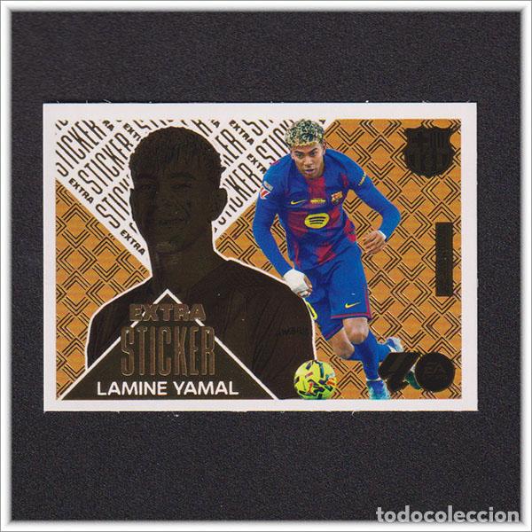 Cromos de f&uacute;tbol: LIGA ESTE 2026 2027 26 27 PANINI LAMINE YAMAL BRONCE EXTRA STICKER BARCELONA BAR&Ccedil;A ALBUM 1&ordf; EDICI&Oacute;N