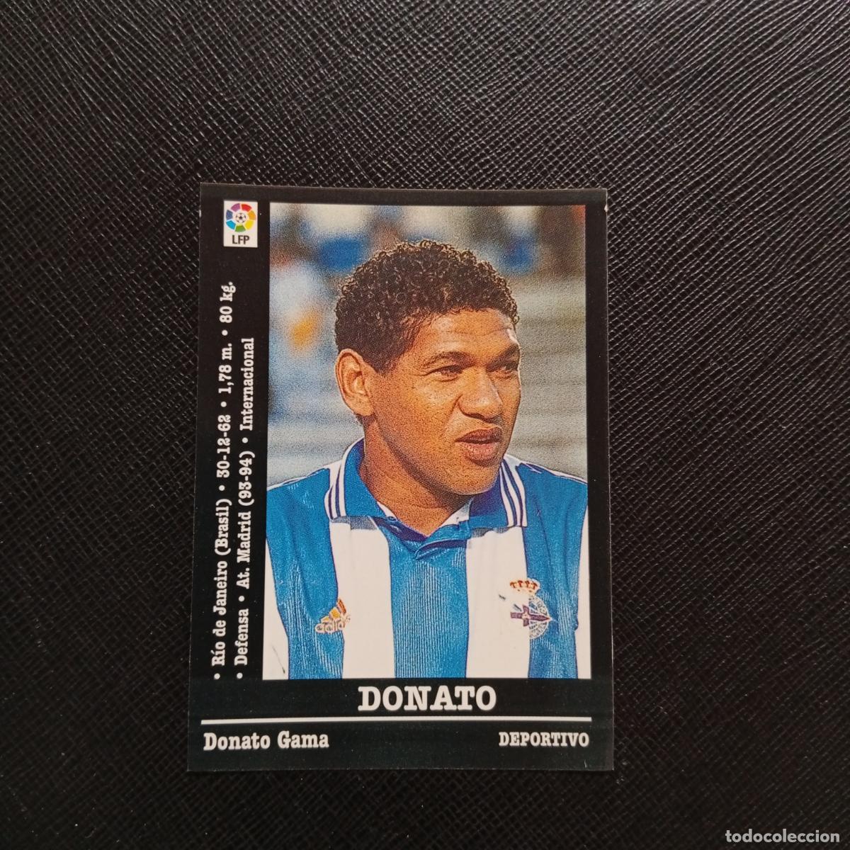 Cromos de f&uacute;tbol: 4 DONATO DEPORTIVO PANINI 00 01 CROMO FUTBOL LIGA 2000 2001 - SIN PEGAR - A31 PG523