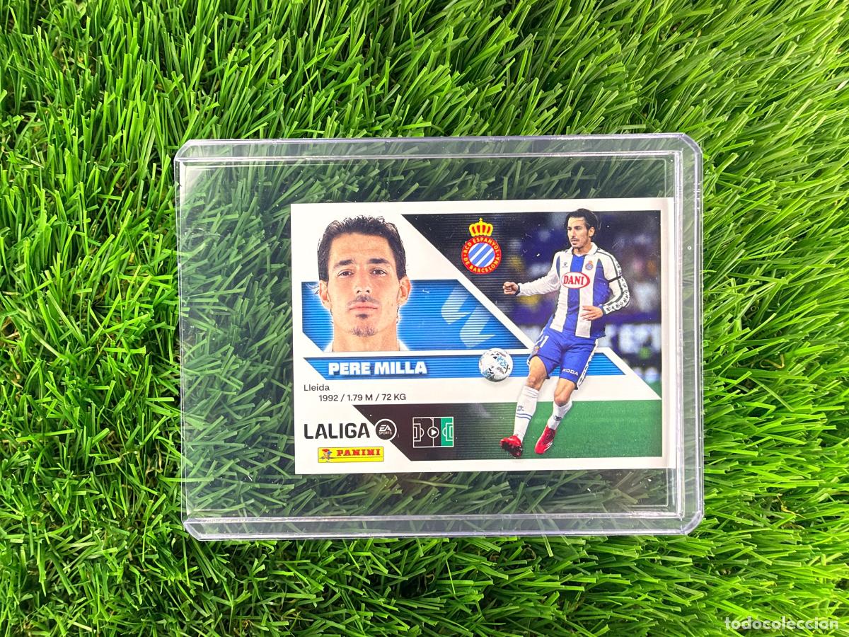 Cromos de f&uacute;tbol: N&ordm; 17 Pere Milla RCD Espanyol Liga Este 26 27