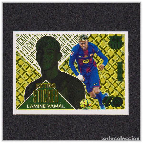 Cromos de f&uacute;tbol: LIGA ESTE 2026 2027 26 27 PANINI LAMINE YAMAL ORO EXTRA STICKER BARCELONA BAR&Ccedil;A ALBUM 1&ordf; EDICI&Oacute;N