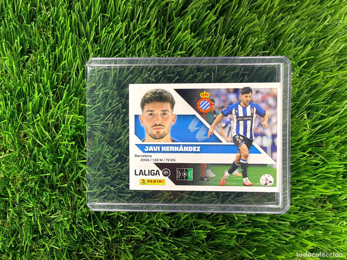 Cromos de f&uacute;tbol: N&ordm; 15BIS Javi Hern&aacute;ndez Coloca RCD Espanyol Liga Este 26 27