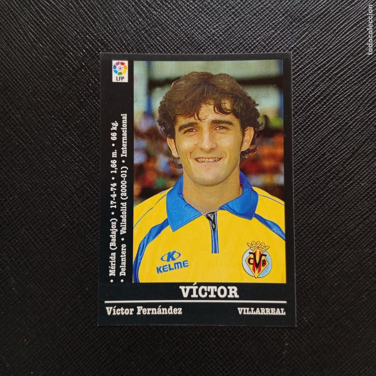 Cromos de f&uacute;tbol: 339A 339 VICTOR VILLARREAL PANINI 00 01 CROMO FUTBOL LIGA 2000 2001 - SIN PEGAR - A31 PG532
