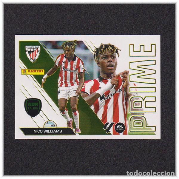 Cromos de f&uacute;tbol: LIGA ESTE 2026 2027 26 27 PANINI NICO WILLIAMS 10 ADN PRIME ATHLETIC BILBAO COLECCI&Oacute;N 1&ordf; EDICI&Oacute;N