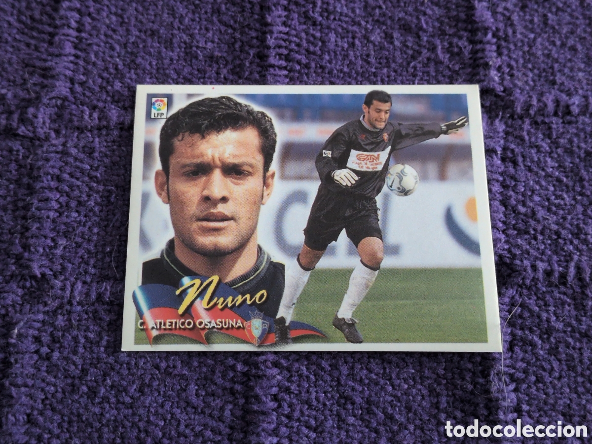 Cromos de f&uacute;tbol: Osasuna - Nuno - COLOCA - Ediciones Este Liga 2000-2001, 00-01 - Nunca Pegado