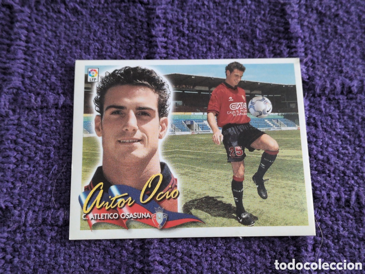Figurine di Calcio: Osasuna - Aitor Ocio - COLOCA - Ediciones Este Liga 2000-2001, 00-01 - Nunca Pegado