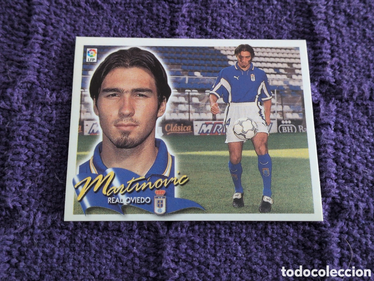 Figurine di Calcio: Real Oviedo - Martinovic - COLOCA - Ediciones Este Liga 2000-2001, 00-01 - Nunca Pegado