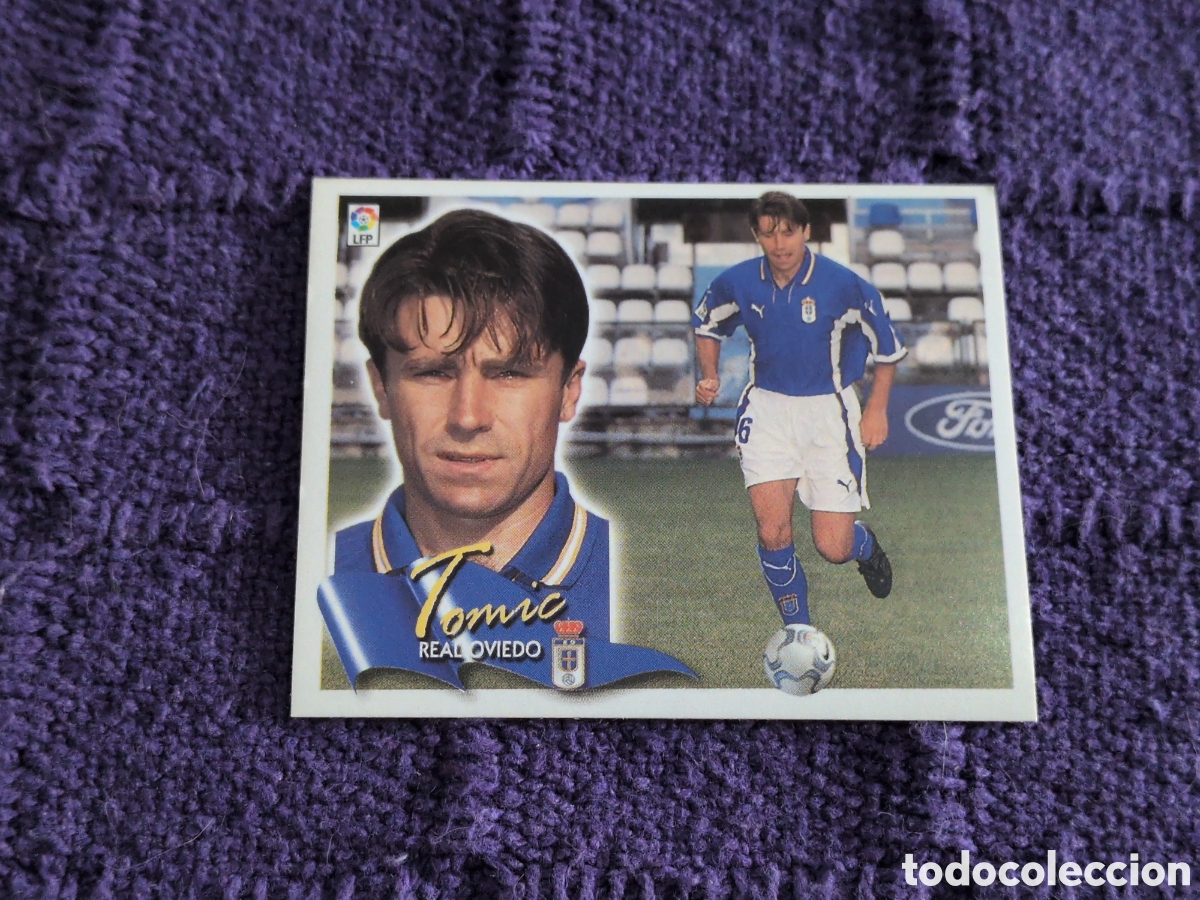 Figurine di Calcio: Alav&eacute;s - Tomic - COLOCA - Ediciones Este Liga 2000-2001, 00-01 - Nunca Pegado