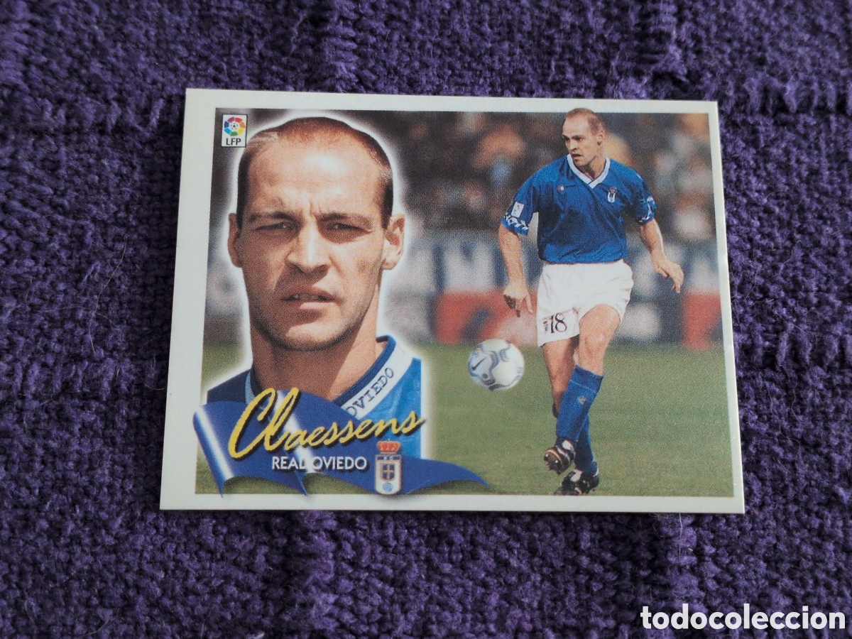 Figurine di Calcio: Real Oviedo - Claessens - COLOCA - Ediciones Este Liga 2000-2001, 00-01 - Nunca pegado