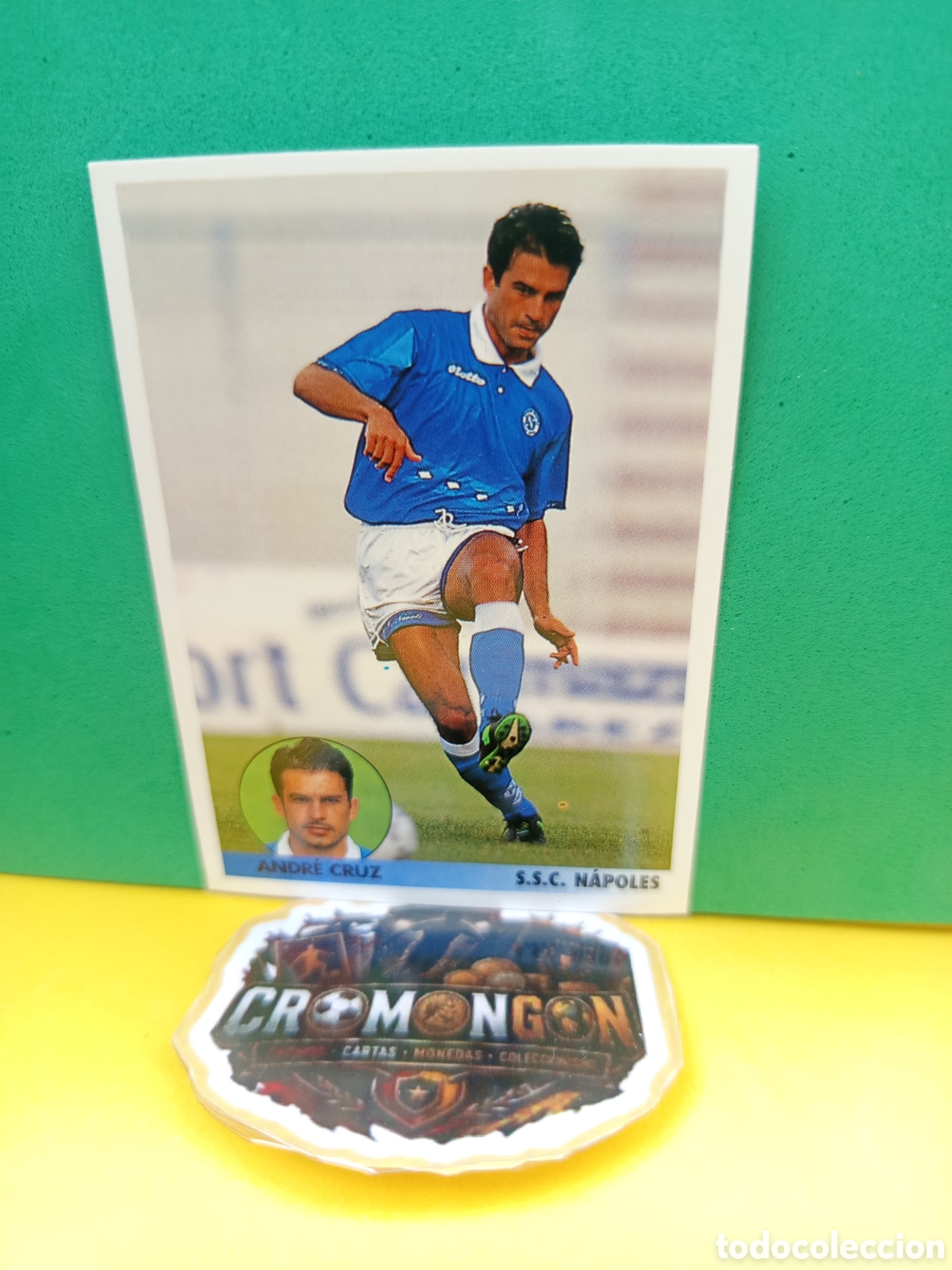 Football Stickers: ❇️ CROMO ⚽ ANDRE CRUZ 287 SSC NAPOLES DIFICIL LOS MEJORES EQUIPOS DE EUROPA 96 97 1996 SIN PEGAR ❇️