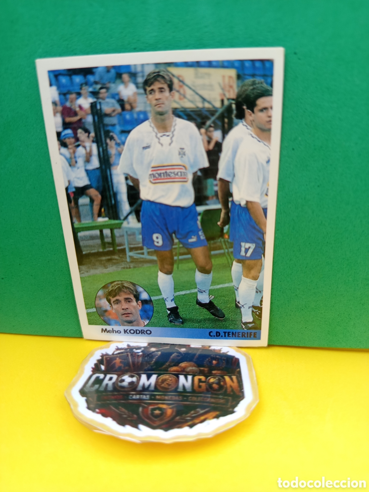 Football Stickers: ❇️ CROMO ⚽ KODRO 294 TENERIFE LOS MEJORES EQUIPOS DE EUROPA 96 97 1996 1997 SIN PEGAR ❇️
