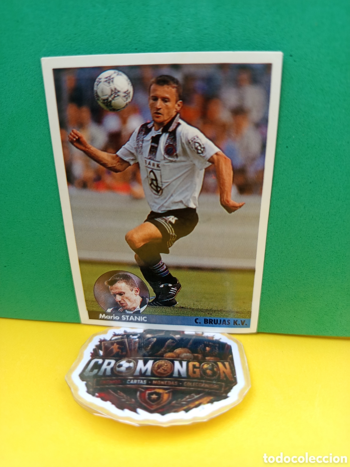 Football Stickers: ❇️ CROMO ⚽ STANIC 307 BRUJAS KV LOS MEJORES EQUIPOS DE EUROPA 96 97 1996 1997 SIN PEGAR ❇️