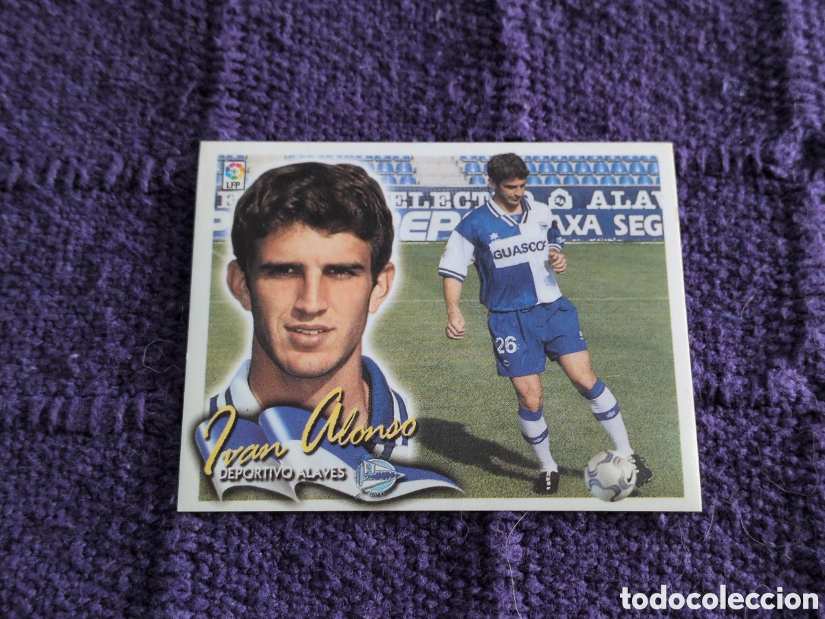 Cromos de f&uacute;tbol: Alav&eacute;s - Iv&aacute;n Alonso - COLOCA - Ediciones Este Liga 2000-2001, 00-01 - Nunca Pegado