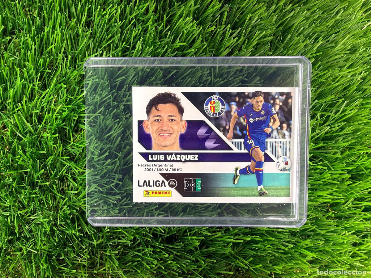 Cromos de f&uacute;tbol: N&ordm; 19 Luis V&aacute;zquez Getafe CF Liga Este 26 27