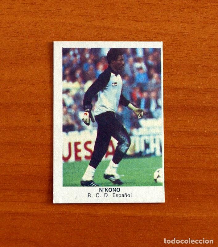 Cromos de f&uacute;tbol: R.C.D. Espa&ntilde;ol-Espanyol - N'kono - Cromos Cano 1983-1984, 83-84 - Nunca pegado