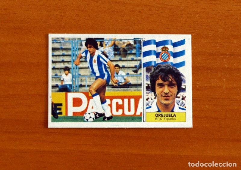 Cromos de f&uacute;tbol: R.C.D. Espa&ntilde;ol-Espanyol - Orejuela - Ediciones Este Liga 1986-1987, 86-87 - Cromo nunca pegado