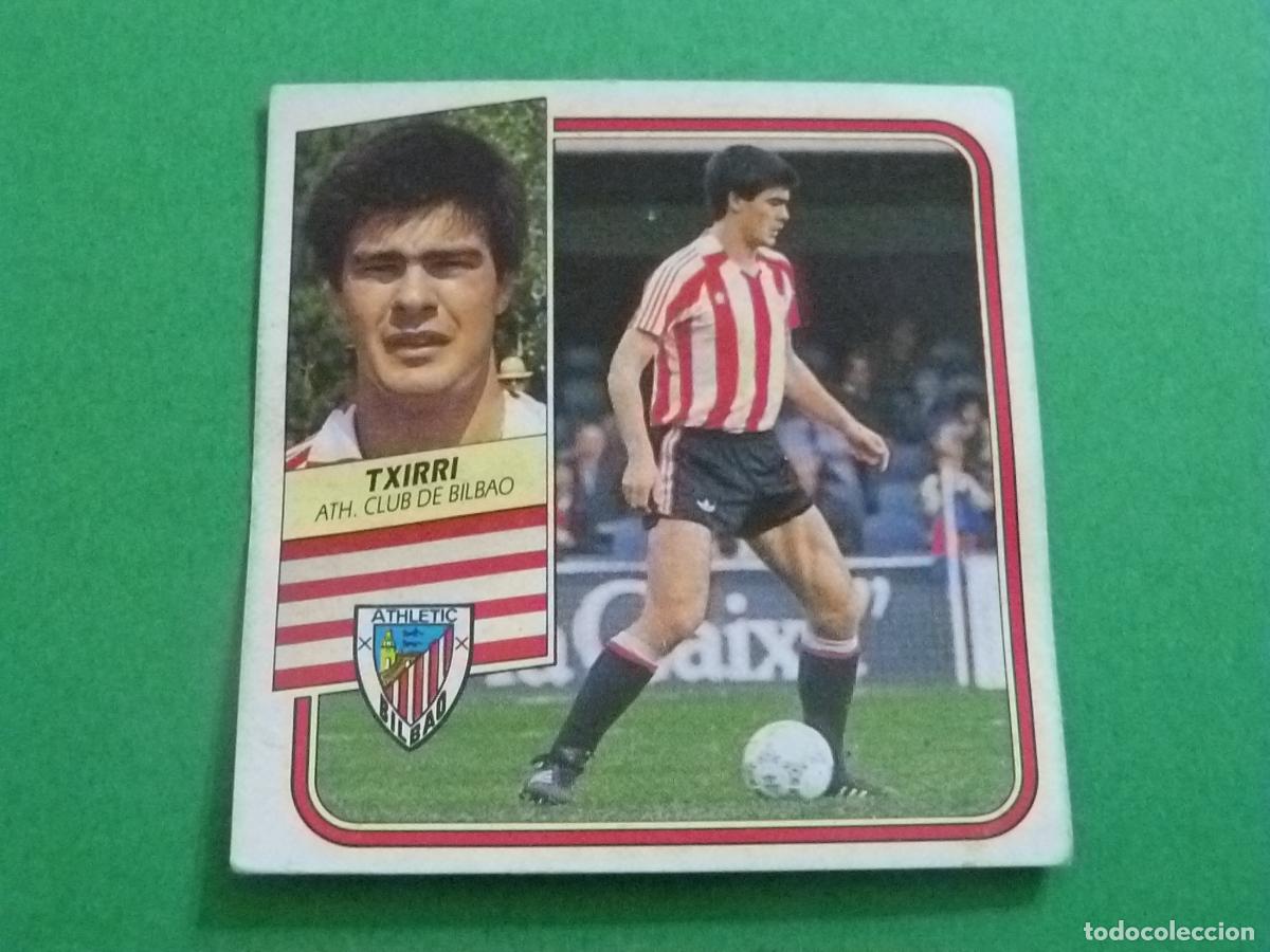Cromos de f&uacute;tbol: CROMO FUTBOL TXIRRI ATH. BILBAO DESPEGADO LIGA ESTE 1989-1990/89-90