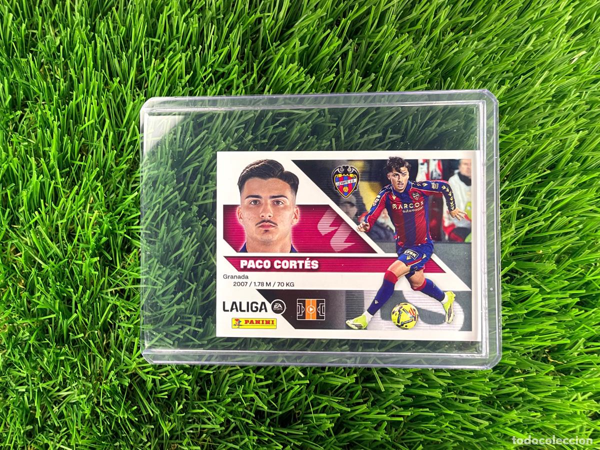 Cromos de f&uacute;tbol: N&ordm; 14B Paco Cort&eacute;s Levante UD Liga Este 26 27